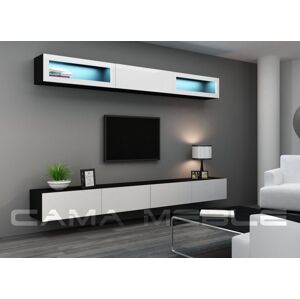 Obývací stěna CAMA VIGO 11 Barva: černá/bílá