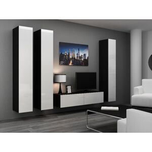 Cama Obývací stěna VIGO 14 Barva: černá/bílá